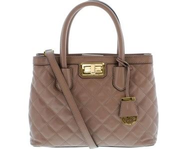 michael michael kors hannah medium satchel dusty rose